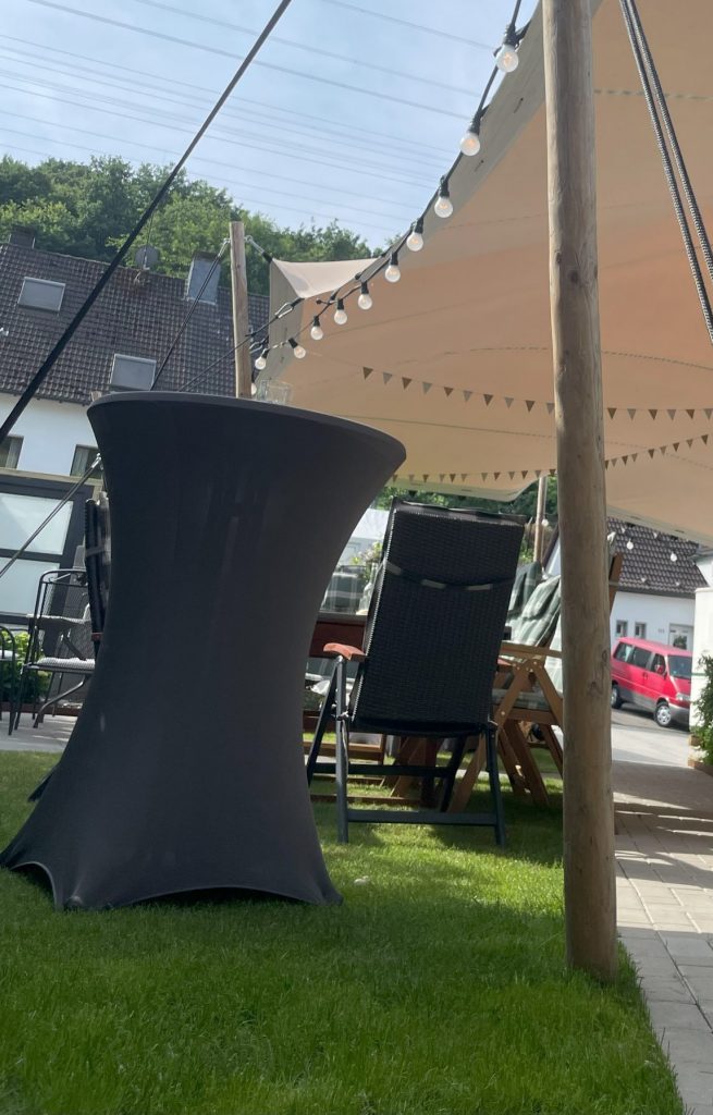 Stretchzelt mieten Hochzeit