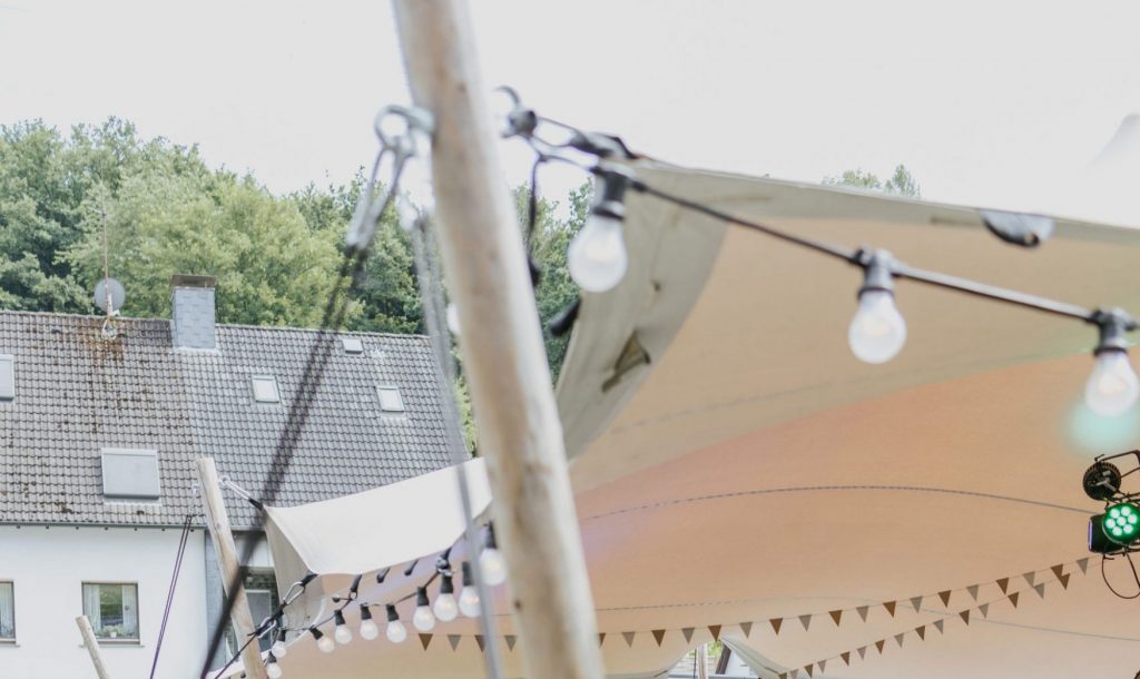 Stretchzelt Hochzeit