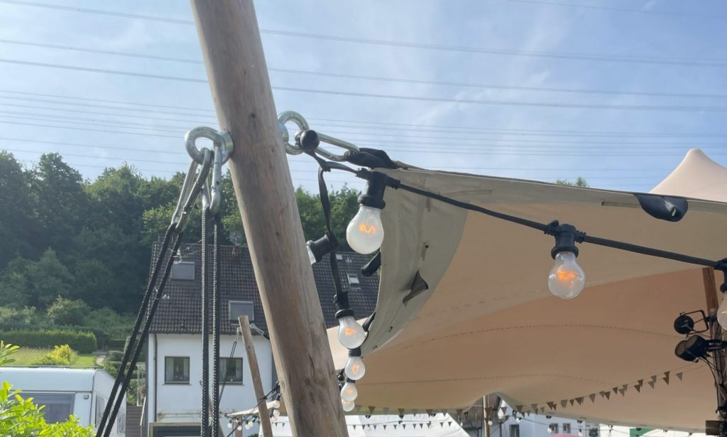 Stretchzelt Hochzeit